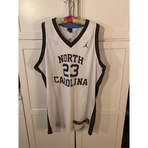 Nike NCAA #23 Jordan Tar Heels Jersey Sz 3XL Jumpman Blue White